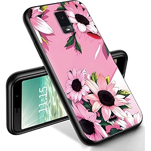ryuithdjp for blu view 3 phone case 634b140dl flowers pastel design phone case for blu view 3 case tpu stylish protective cover