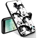 RYUITHDJP for Blu View 3 Phone Case 6"(B140DL) Forest Design, Phone Case for Blu View 3 Case TPU Stylish Protective Cover