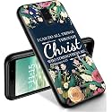 RYUITHDJP for Blu View 3 Phone Case 6"(B140DL) Bible Quote Design, Phone Case for Blu View 3 Case TPU Stylish Protective Cover