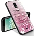 RYUITHDJP for Blu View 3 Phone Case 6"(B140DL) Quote Design, Phone Case for Blu View 3 Case TPU Stylish Protective Cover