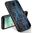 RYUITHDJP for Blu View 3 Phone Case 6"(B140DL) Number Design, Phone Case for Blu View 3 Case TPU Stylish Protective Cover