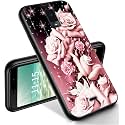 RYUITHDJP for Blu View 3 Phone Case 6"(B140DL) Roses Girl Design, Phone Case for Blu View 3 Case TPU Stylish Protective Cover