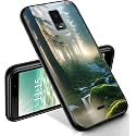 RYUITHDJP for Blu View 3 Phone Case 6"(B140DL) Forest Design, Phone Case for Blu View 3 Case TPU Stylish Protective Cover