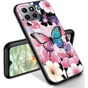 ryuithdjp for celero 5g plus phone case 734 butterfly pastel design phone case for boost mobile celero 5g case tpu stylish protective cover