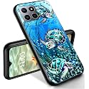 RYUITHDJP for Celero 5g Plus Phone Case 7" Turtle Cute Design, Phone Case for Boost Mobile Celero 5G+ Case TPU Stylish Protective Cover