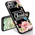 RYUITHDJP for Celero 5g Plus Phone Case 7" Christian Flowers Design, Phone Case for Boost Mobile Celero 5G+ Case TPU Stylish Protective Cover