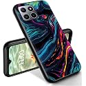 RYUITHDJP for Celero 5g Plus Phone Case 7" Abstract Design, Phone Case for Boost Mobile Celero 5G+ Case TPU Stylish Protective Cover