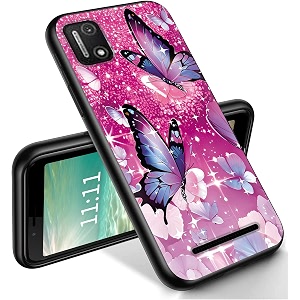 ryuithdjp for clound mobile stratus c7 phone case 5534 butterflies bling design phone case for clound mobile stratus c7 case tpu stylish protective cover