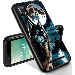 ryuithdjp for clound mobile stratus c7 phone case 5534 wolf night design phone case for clound mobile stratus c7 case tpu stylish protective cover