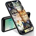 RYUITHDJP for Clound Mobile Stratus C7 Phone Case 5.5" Cute Cats Design, Phone Case for Clound Mobile Stratus C7 Case TPU Stylish Protective Cover