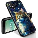 RYUITHDJP for Clound Mobile Stratus C7 Phone Case 5.5" Cat Design, Phone Case for Clound Mobile Stratus C7 Case TPU Stylish Protective Cover