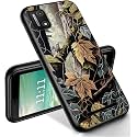 RYUITHDJP for Clound Mobile Stratus C7 Phone Case 5.5" Leaves Design, Phone Case for Clound Mobile Stratus C7 Case TPU Stylish Protective Cover