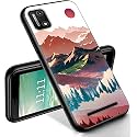 RYUITHDJP for Clound Mobile Stratus C7 Phone Case 5.5" Landscape Design, Phone Case for Clound Mobile Stratus C7 Case TPU Stylish Protective Cover