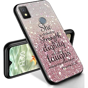 ryuithdjp for cricket icon 4 phone case 6534 bible quote design phone case for cricket icon 4 case tpu stylish protective cover