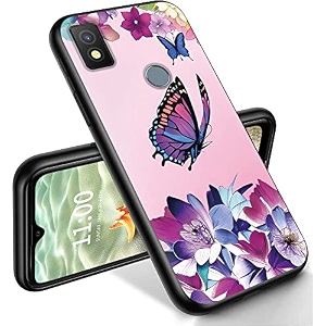ryuithdjp for cricket icon 4 phone case 6534 butterflies women design phone case for cricket icon 4 case tpu stylish protective cover