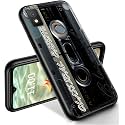 RYUITHDJP for Cricket Icon 4 Phone Case 6.5" Classical Cassette Design, Phone Case for Cricket Icon 4 Case TPU Stylish Protective Cover