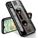 RYUITHDJP for Cricket Icon 4 Phone Case 6.5" Classical Tape Design, Phone Case for Cricket Icon 4 Case TPU Stylish Protective Cover