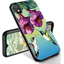 RYUITHDJP for Cricket Icon 4 Phone Case 6.5" Hummingbirds Design, Phone Case for Cricket Icon 4 Case TPU Stylish Protective Cover