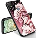 RYUITHDJP for Cricket Icon 4 Phone Case 6.5" Roses Girl Design, Phone Case for Cricket Icon 4 Case TPU Stylish Protective Cover