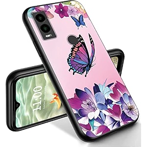 ryuithdjp for cricket innovate e 5g phone case 6634 butterflies women design phone case for cricket innovate e 5g case tpu stylish protective cover