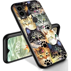 ryuithdjp for cricket innovate e 5g phone case 6634 paw cat design phone case for cricket innovate e 5g case tpu stylish protective cover