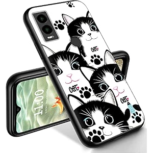 ryuithdjp for cricket innovate e 5g phone case 6634 cats design phone case for cricket innovate e 5g case tpu stylish protective cover