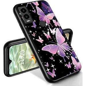 ryuithdjp for cricket innovate e 5g phone case 6634 butterflies design phone case for cricket innovate e 5g case tpu stylish protective cover