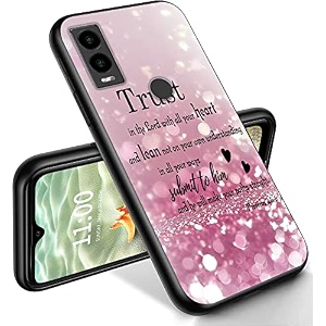 ryuithdjp for cricket innovate e 5g phone case 6634 quote design phone case for cricket innovate e 5g case tpu stylish protective cover