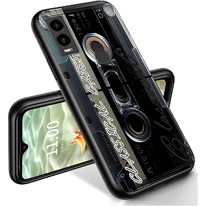 ryuithdjp for cricket innovate e 5g phone case 6634 classical cassette design phone case for cricket innovate e 5g case tpu stylish protective cover