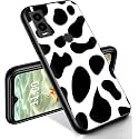 RYUITHDJP for Cricket Innovate E 5G Phone Case 6.6" Cow Pint Design, Phone Case for Cricket Innovate E 5G Case TPU Stylish Protective Cover