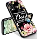 RYUITHDJP for Cricket Innovate E 5G Phone Case 6.6" Christian Flowers Design, Phone Case for Cricket Innovate E 5G Case TPU Stylish Protective Cover