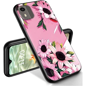 ryuithdjp for nokia c12 phone case 6334 flowers pastel design phone case for nokia c12 case tpu stylish protective cover