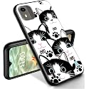 RYUITHDJP for Nokia C12 Phone Case 6.3" Cats Design, Phone Case for Nokia C12 Case TPU Stylish Protective Cover