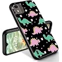 RYUITHDJP for Nokia C12 Phone Case 6.3" Cute Dinosaur Design, Phone Case for Nokia C12 Case TPU Stylish Protective Cover