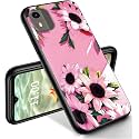 RYUITHDJP for Nokia C12 Phone Case 6.3" Flowers Pastel Design, Phone Case for Nokia C12 Case TPU Stylish Protective Cover