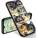 RYUITHDJP for Nokia C32 Phone Case 6.5" Paw Cat Design, Phone Case for Nokia C32 Case TPU Stylish Protective Cover