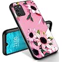 RYUITHDJP for Nokia G100 Phone Case 6.5" Flowers Pastel Design, Phone Case for Nokia G100 Case TPU Stylish Protective Cover