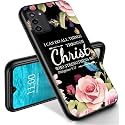 RYUITHDJP for Nokia G100 Phone Case 6.5" Christian Flowers Design, Phone Case for Nokia G100 Case TPU Stylish Protective Cover