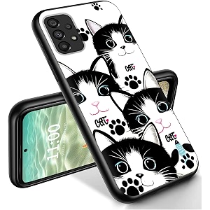 ryuithdjp for samsung galaxy a53 5g phone case 6534 cats design phone case for galaxy a53 5g case tpu stylish protective cover
