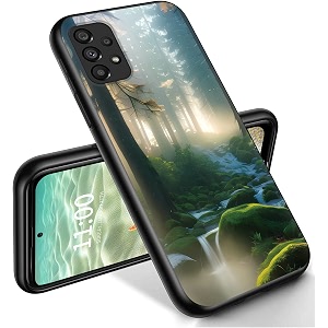 ryuithdjp for samsung galaxy a53 5g phone case 6534 forest design phone case for galaxy a53 5g case tpu stylish protective cover