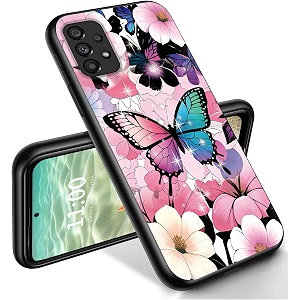 ryuithdjp for samsung galaxy a53 5g phone case 6534 butterfly pastel design phone case for galaxy a53 5g case tpu stylish protective cover