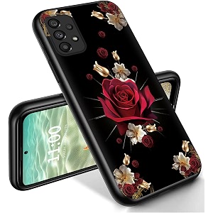 ryuithdjp for samsung galaxy a53 5g phone case 6534 roses gold design phone case for galaxy a53 5g case tpu stylish protective cover