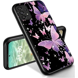 ryuithdjp for samsung galaxy a53 5g phone case 6534 butterflies design phone case for galaxy a53 5g case tpu stylish protective cover