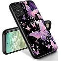 RYUITHDJP for Samsung Galaxy A53 5G Phone Case 6.5" Butterflies Design, Phone Case for Galaxy A53 5G Case TPU Stylish Protective Cover