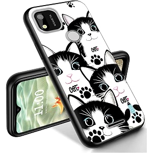 ryuithdjp for sense tw102 phone case 6034 cats design phone case for sense tw102 case tpu stylish protective cover