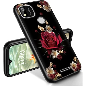 ryuithdjp for sense tw102 phone case 6034 roses gold design phone case for sense tw102 case tpu stylish protective cover
