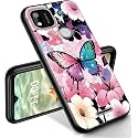 RYUITHDJP for Sense TW102 Phone Case 6.0" Butterfly Pastel Design, Phone Case for Sense TW102 Case TPU Stylish Protective Cover