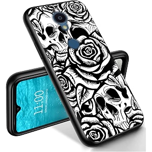 ryuithdjp for sharp rouvo v phone case roses design phone case for sharp rouvo v case tpu stylish protective cover