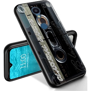 ryuithdjp for sharp rouvo v phone case classical cassette design phone case for sharp rouvo v case tpu stylish protective cover