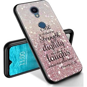 ryuithdjp for sharp rouvo v phone case quote shiny design phone case for sharp rouvo v case tpu stylish protective cover